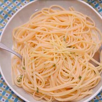 Le linguine al limone