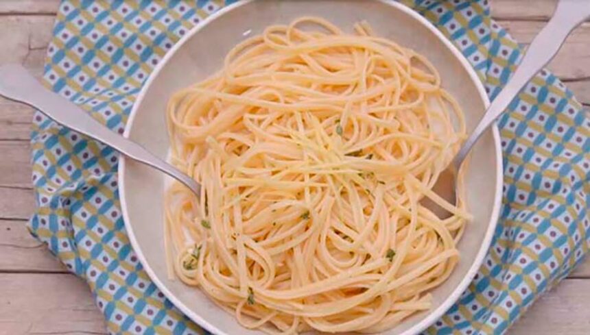 Le linguine al limone