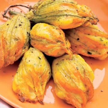 Fiori di zucca alla ligure